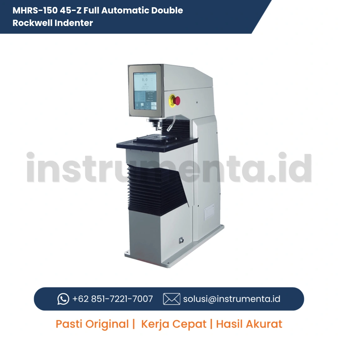 Distributor Resmi Full Automatic Double Rockwell Hardness Tester MHRS-150/45-Z Ready Stock
